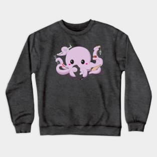 Certified Prosthetist Octopus Crewneck Sweatshirt